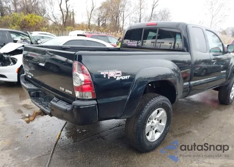 2010 Toyota Tacoma Base V6 from USA, damaged, VIN 5TEUU4ENXAZ744384